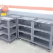 Xe đẩy chi tiết ô tô 605 x 415x 860 mm (4 tầng)